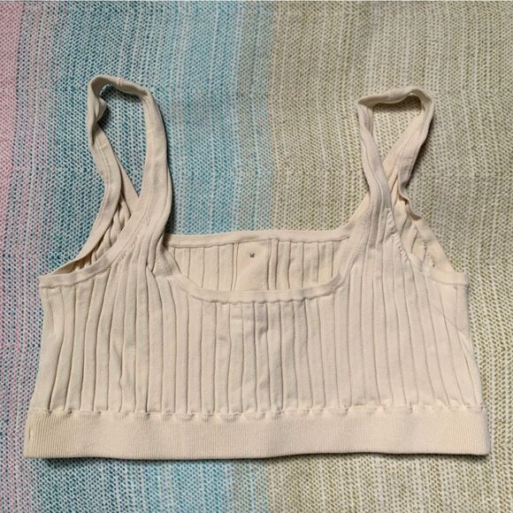MADEWELL cropped tank top size large - Picture 4 of 4